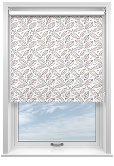 Falling Leaves, Ember - Roller Blind